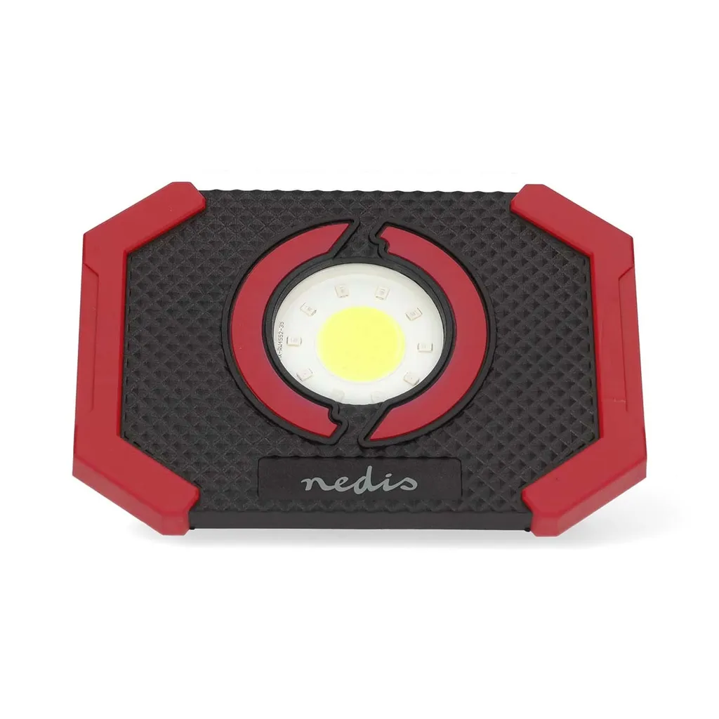 Lampada LED COB ricaricabile 5 modalità luce officina magnetica gancio