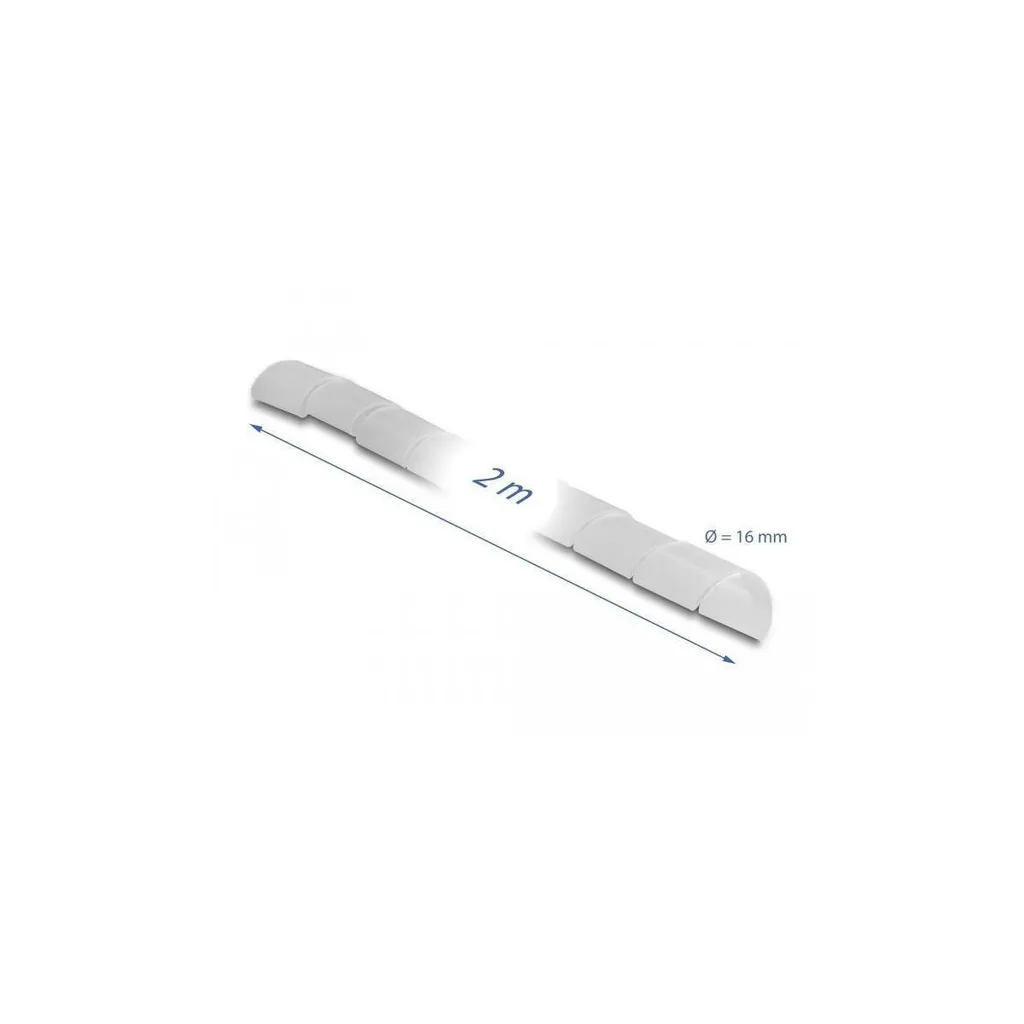 Spiralschlauch Delock Transparent 16mm - Gaine flexible 2m de qualité - 4