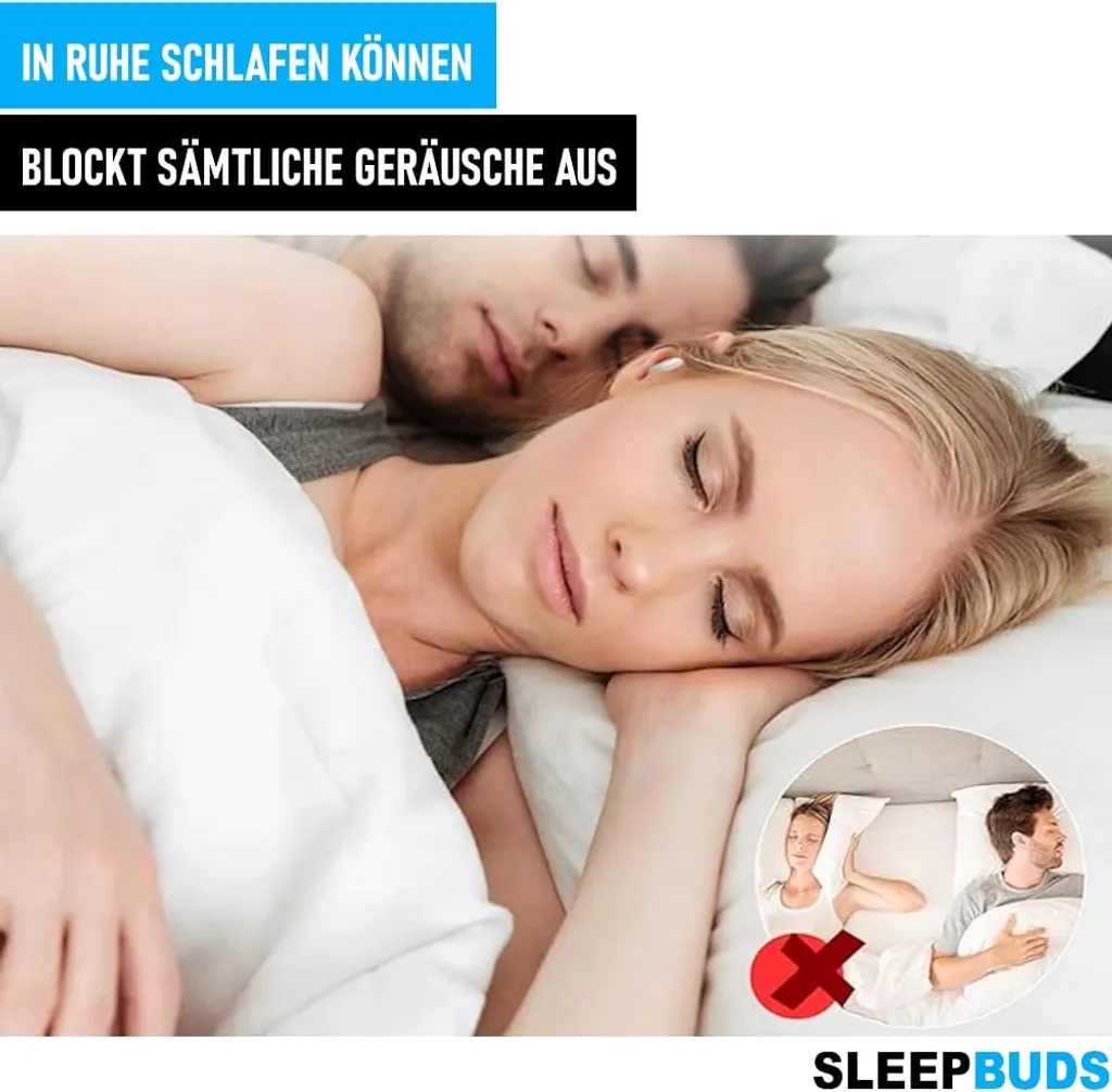 Solution Anti-Ronflement Sleepbuds Casque Bluetooth Blocage du Bruit