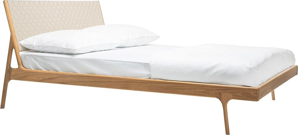 home24 Bett - Eiche Massiv