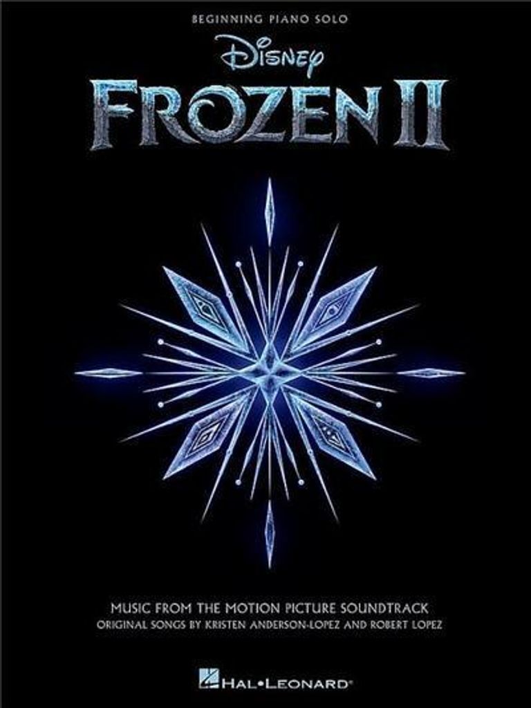 Frozen 2 Beginning Piano Solo Songbook