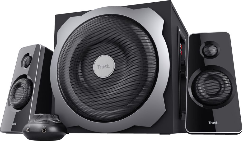 TRUST Trust Set di diffusori Tytan 60 W universali neri 2.1 Immagine del prodotto 