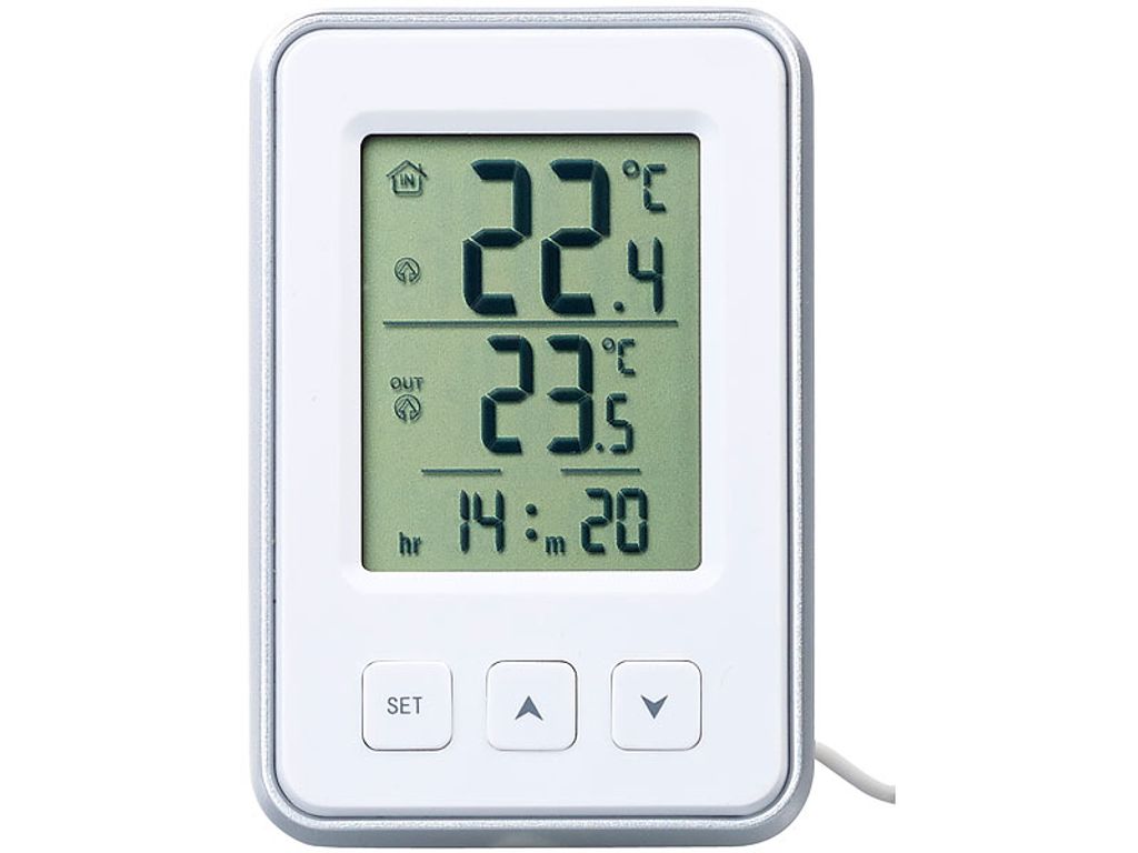 Sufanic Digital Wetterstation Innen AußEn Thermometer Wireless