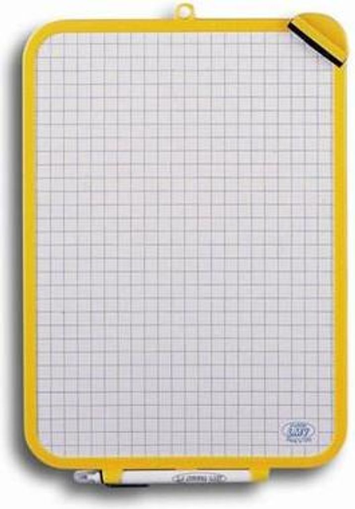 ARDA 3382 Whiteboard 240 x 330 mm Weiß, Gelb