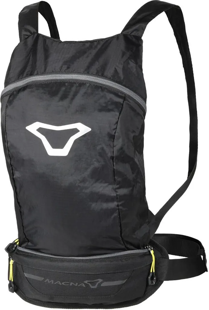 Sacoche de taille et sac à dos 2-en-1 Macna pour motard modulable