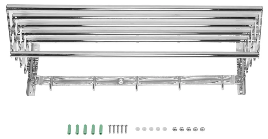 Organiseur de serviettes pour hôtel et maison, support inox extensible