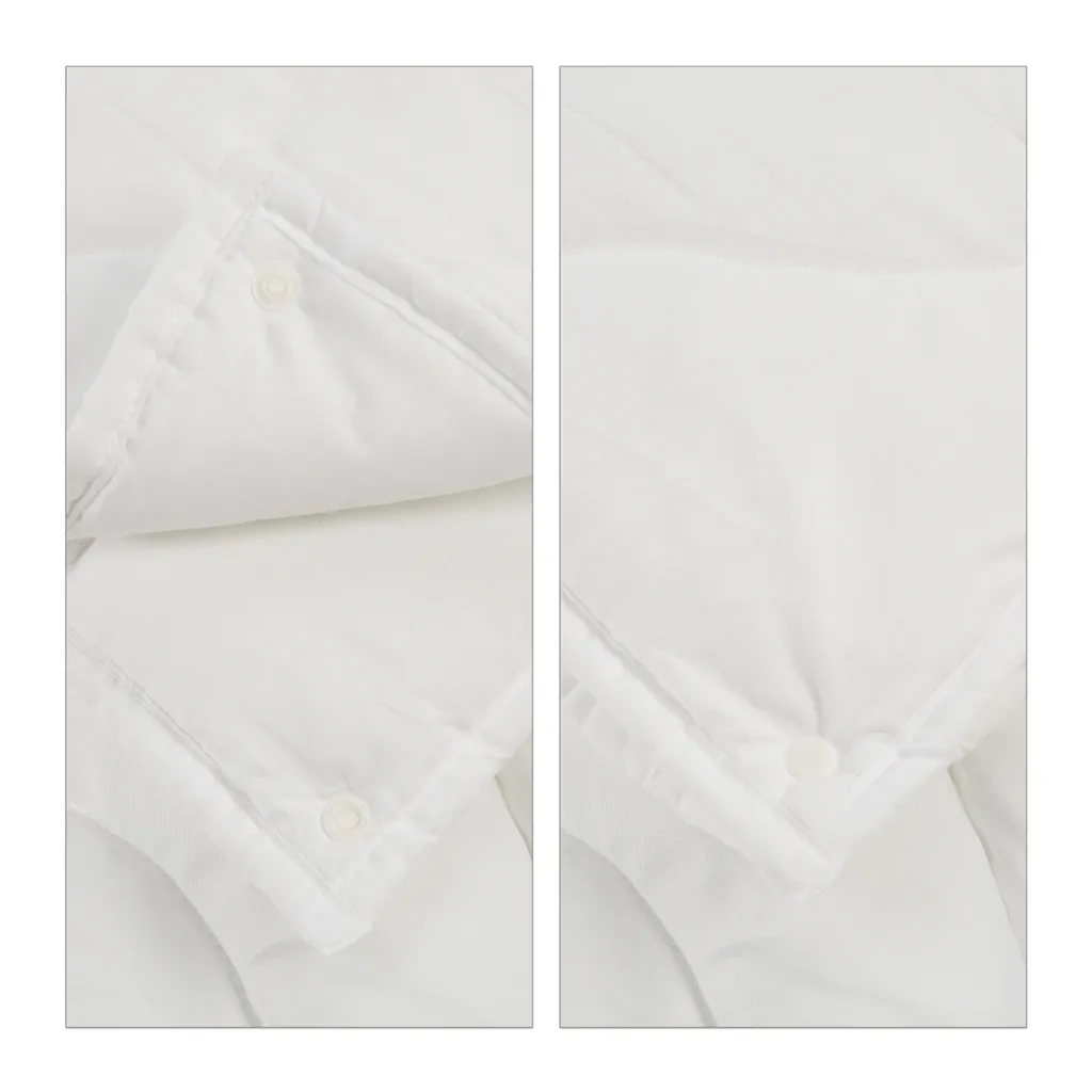 Couette Tempérée et Chaude Relaxdays : Ensemble de Literie Combinable