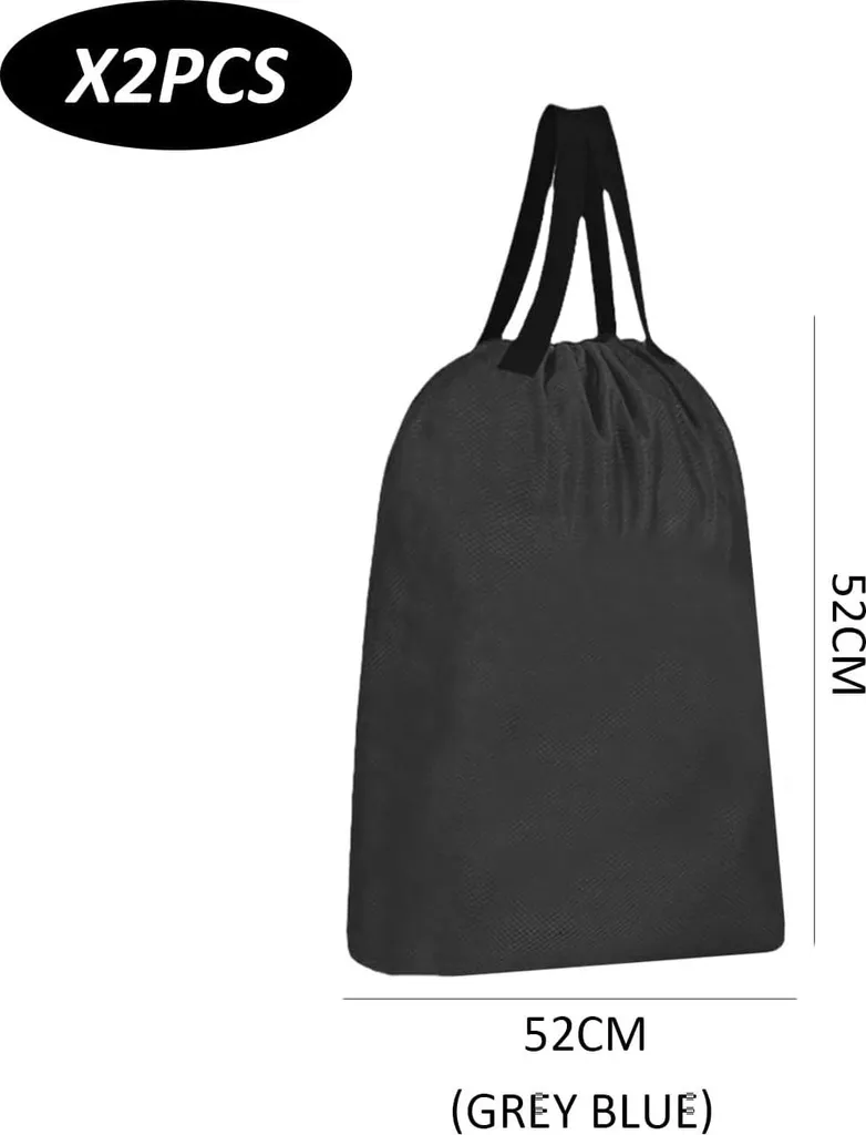 Sac à linge grande capacité en tissu Oxford - Modèle pliable 80L
