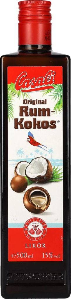 Casali Original RUM-KOKOS Creamlikör 15% Vol. 0,5l