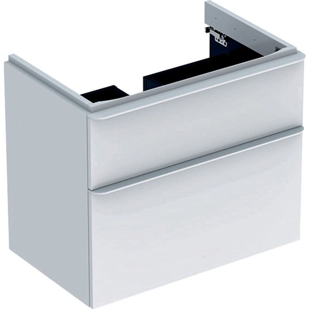 Geberit 500.353.00.1, Weiß, 2 Schublade(n), 1 Stück(e), 734 mm, 470 mm, 617 mm