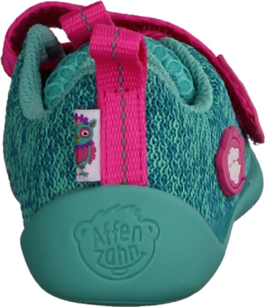 AFFENZAHN Knit Eule Schuhe Kinder blau 26 Produktbild 9
