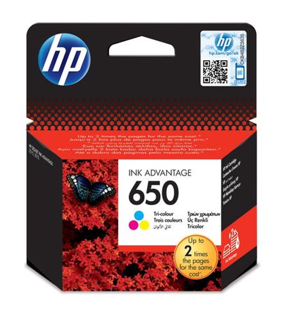 Cartuccia HP n. 650 - CZ102A (a colori) Immagine del prodotto 