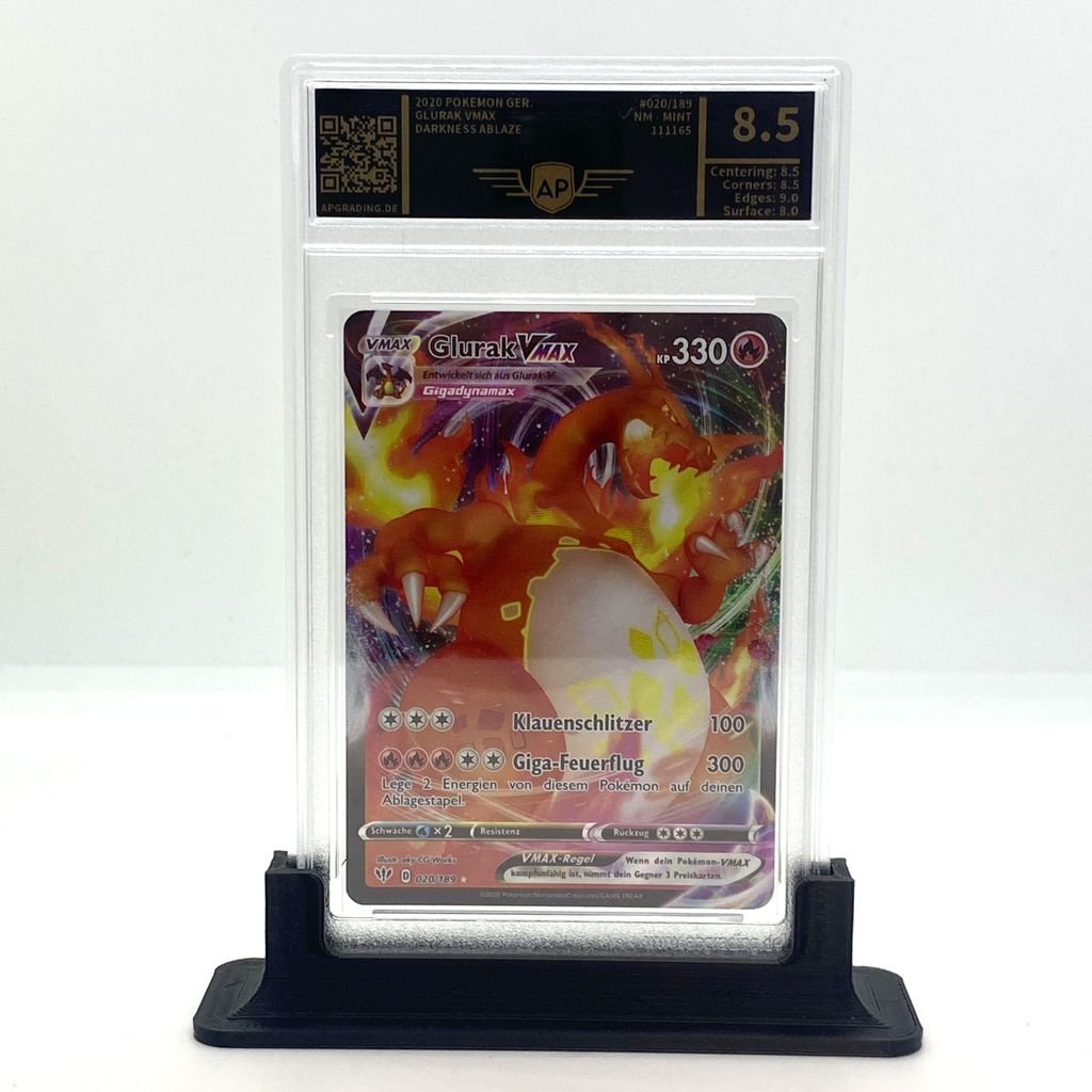 KingsofCards AP Gradingkarten Ständer Halter Standard Schwarz