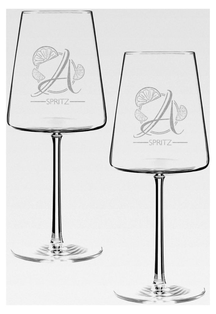 2er Set Spritz Gläser 500ml | Aperitif Glas - Spülmaschinenfest und Germany