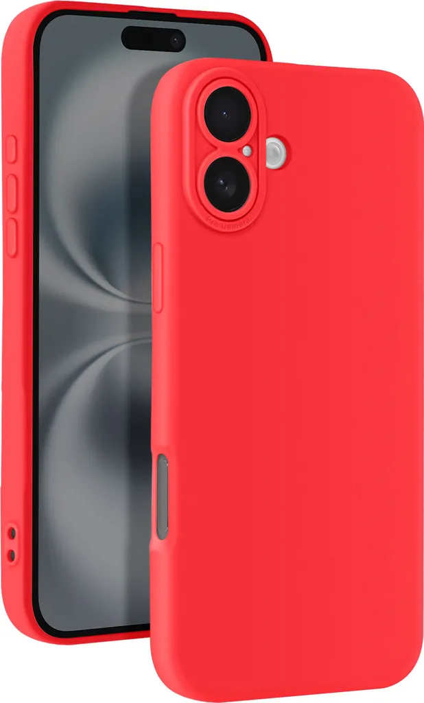 Custodia Avizar iPhone 16 Rosso - Elegante, Protettiva, Unica