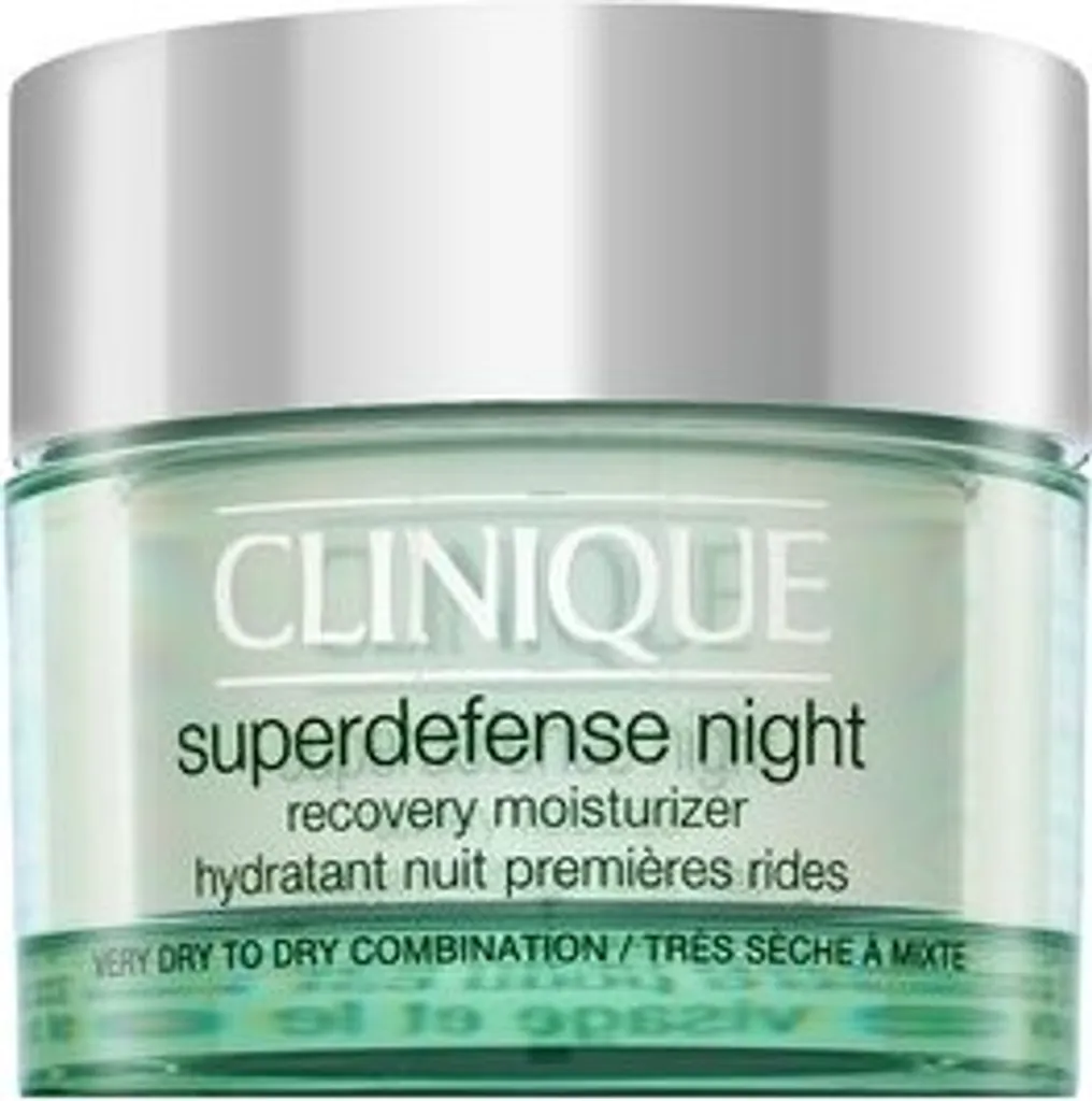 Crème de Nuit Réparatrice Clinique Superdefense Soin Visage 50ml