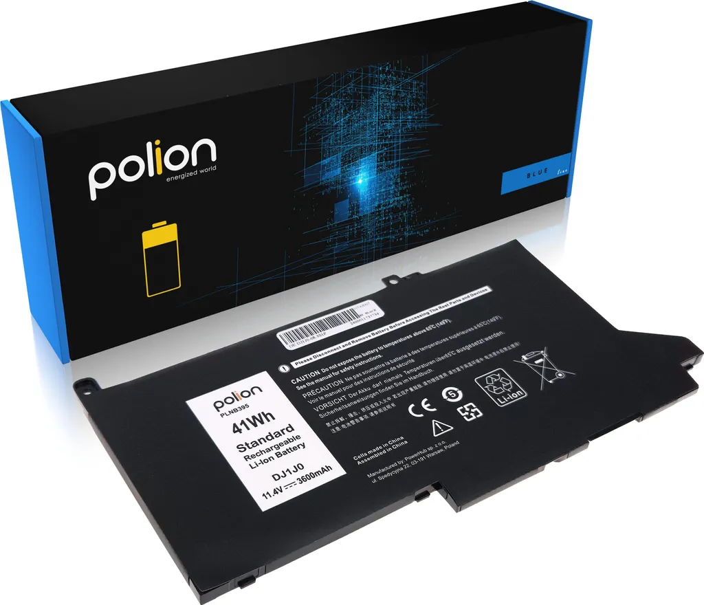 DELL Laptop-Batterie DJ1J0 3600mAh Polion Original