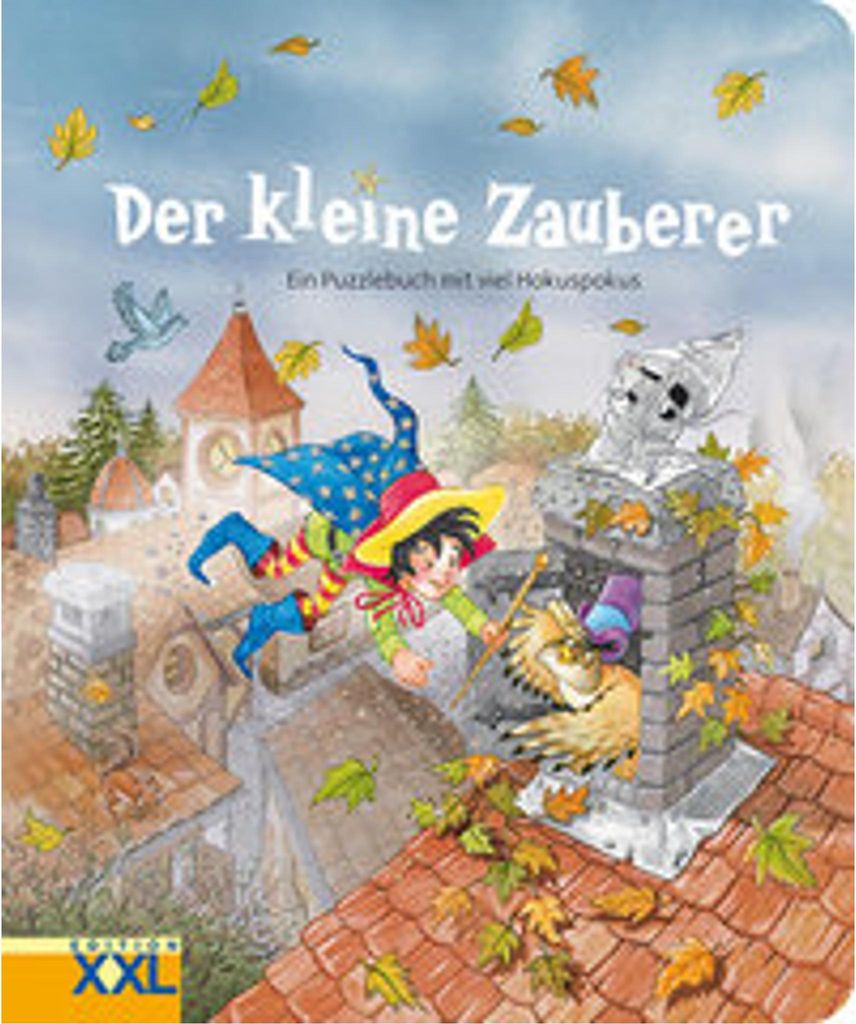 Der kleine Zauberer: Ein Puzzlebuch mit viel Hokuspokus