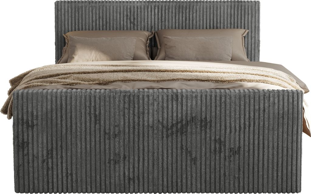 MKS MEBLE Boxspringbett Cord 160x200, Polsterbett Bett Produktbild 7