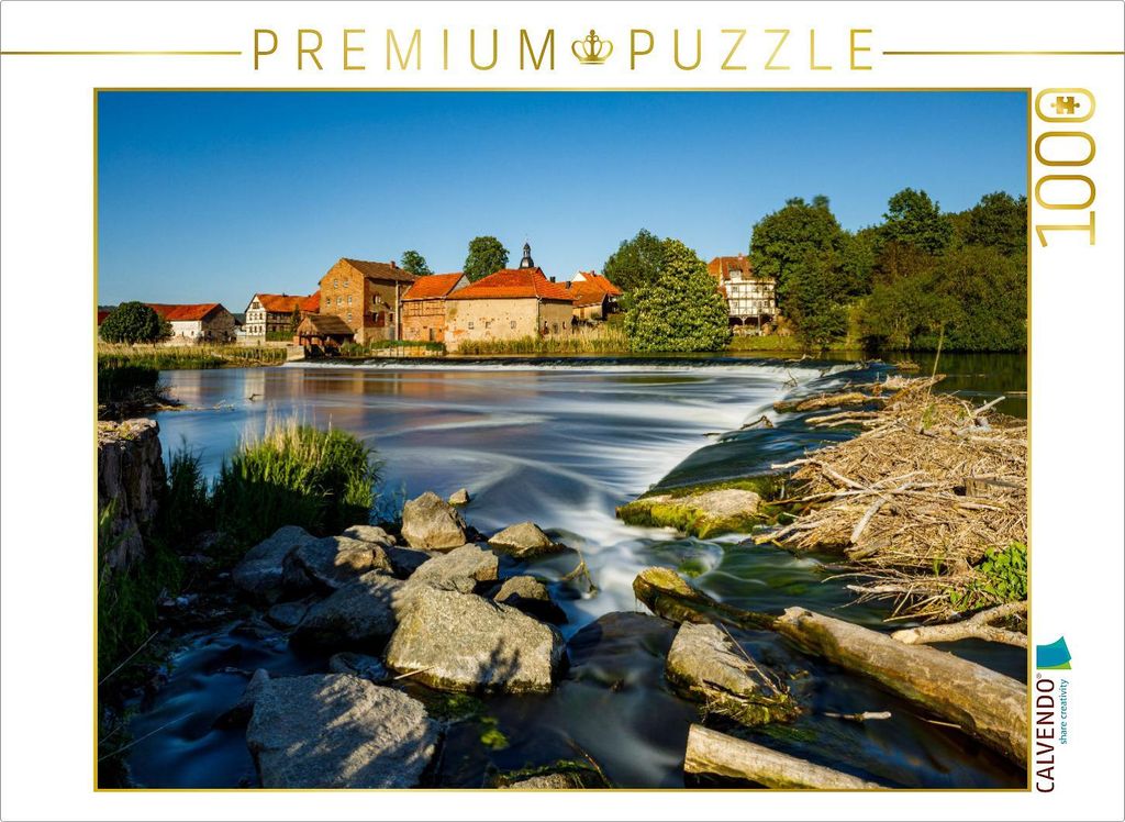 CALVENDO Puzzle Sallmannshausen | 1000 Teile Lege-Größe 64x48cm Foto-Puzzle für glückliche Stunden
