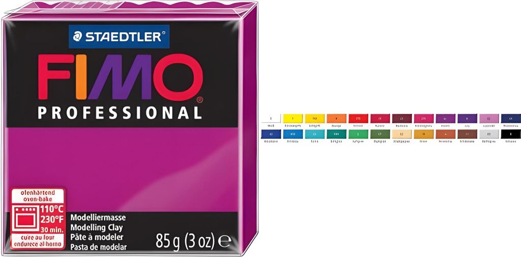 FIMO Mod.masse Fimo prof 85g karmin