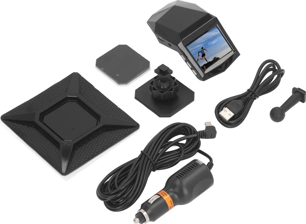 Dashcam Caméra de Recul HD 10MP avec Diffuseur de Parfum de Voiture
