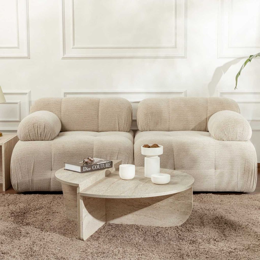 Skye Decor, Orion - Travertine, Couchtisch, Travertin, 100 Produktbild 17