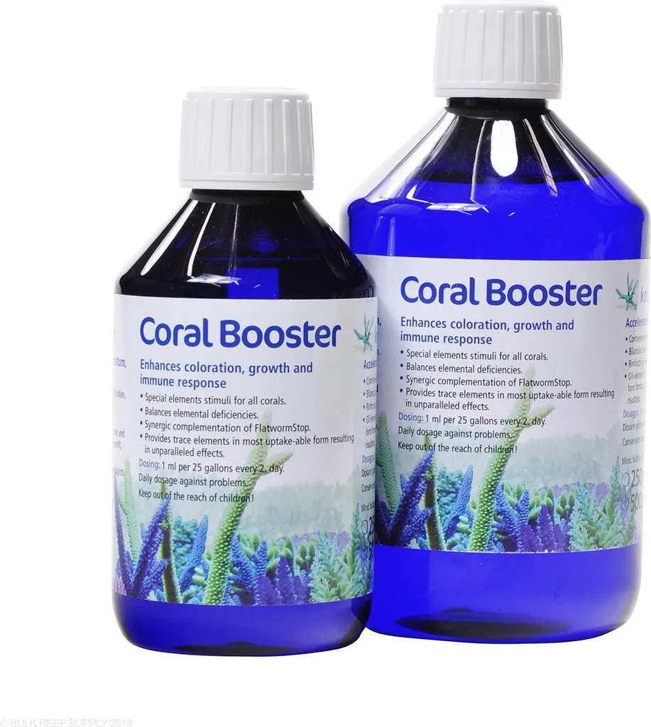 Coral Booster 250 ml Corail Culture pour un bac récifal resplendissant