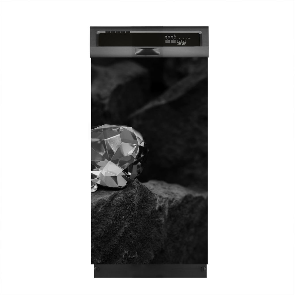 Aufkleber sticker 45x80 cm Dekorative folie Spülmaschine - Diamanten Edelsteine