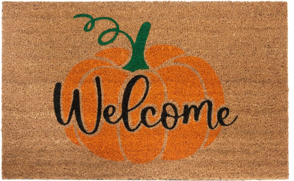 Hanse Home Mix Mats Fußmatte Kokos Welcome Pumpkin