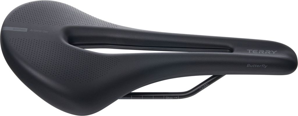 Terry Butterfly Arteria Gel Max Women Black 150 mm Stahl Fahrradsattel