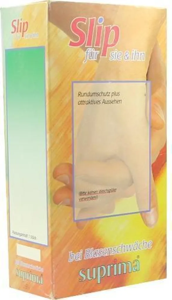 Suprima 1204 Slip Incontinenza PU Taglia 42 Bianco - Protezione Unisex