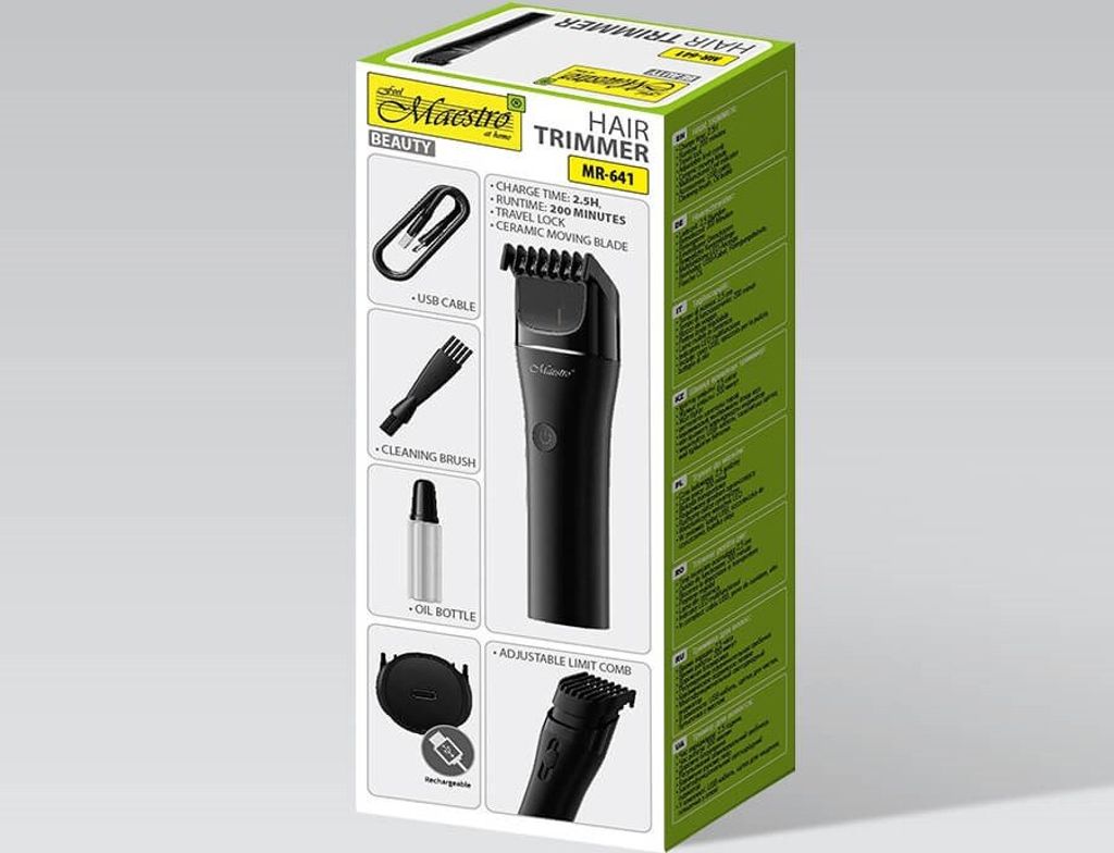 Maestro USB-C Haarschneider | MR-641
