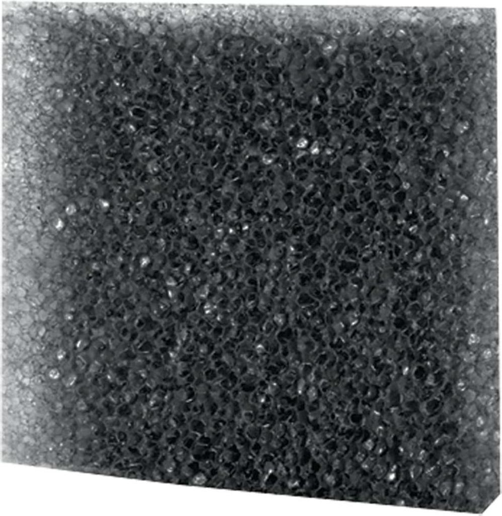Hobby Filterschaum grob, 50x50x2 cm, schwarz