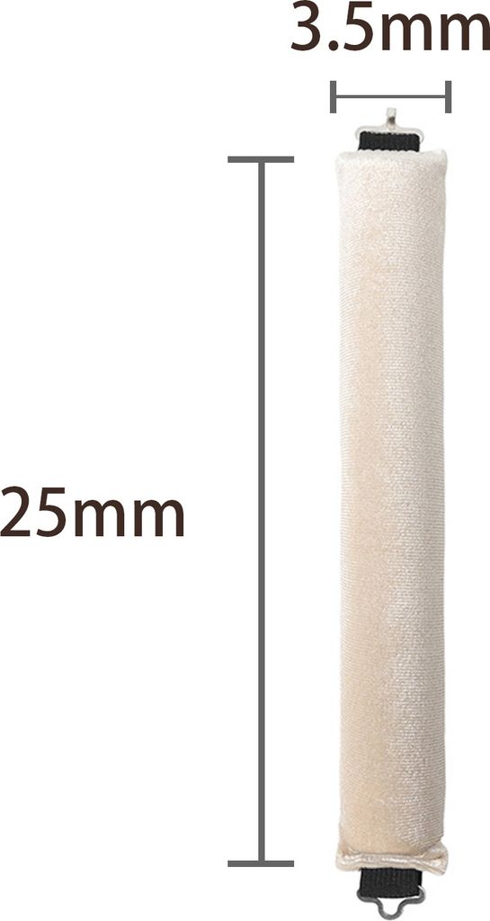 INF Natáčky na natáčení vlasů bez tepla Béžový Obrázek produktu 3