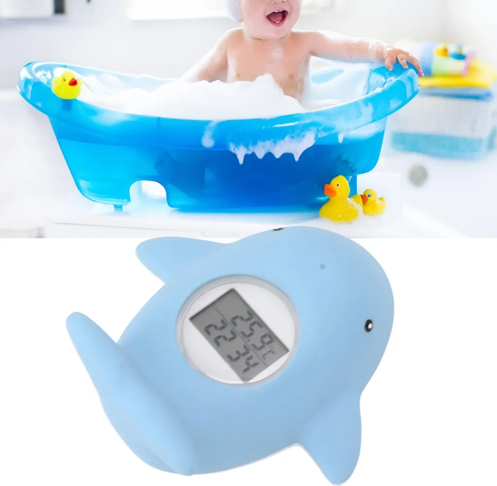 Termometro Da Piscina Galleggiante Con Corda, Grazioso Termometro Pesce Blu Per Piscine Interne Ed Esterne Spa Vasche Idromassaggio Acquari 98980511
