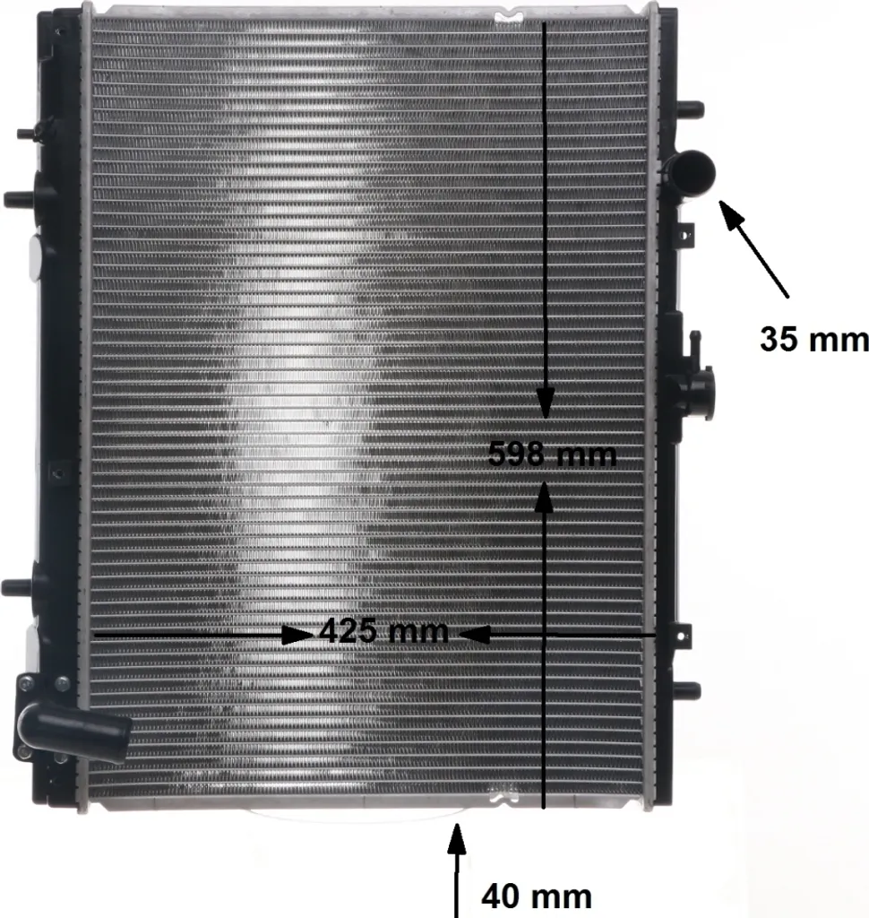 Radiateur de moteur MAHLE CR 2175 000S pour refroidissement optimal auto