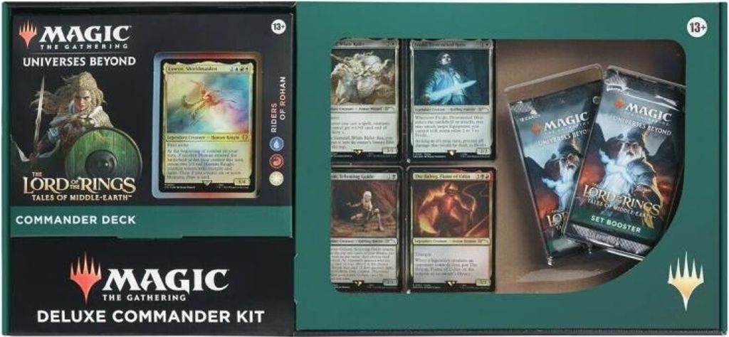 Magic the Gathering - TCG The Lord Of The Rings Riders Of Rohan Deluxe Commander Kit