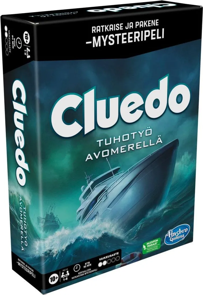 Jeu Cluedo Escape : Trahison au Manoir Tudor en version finlandaise