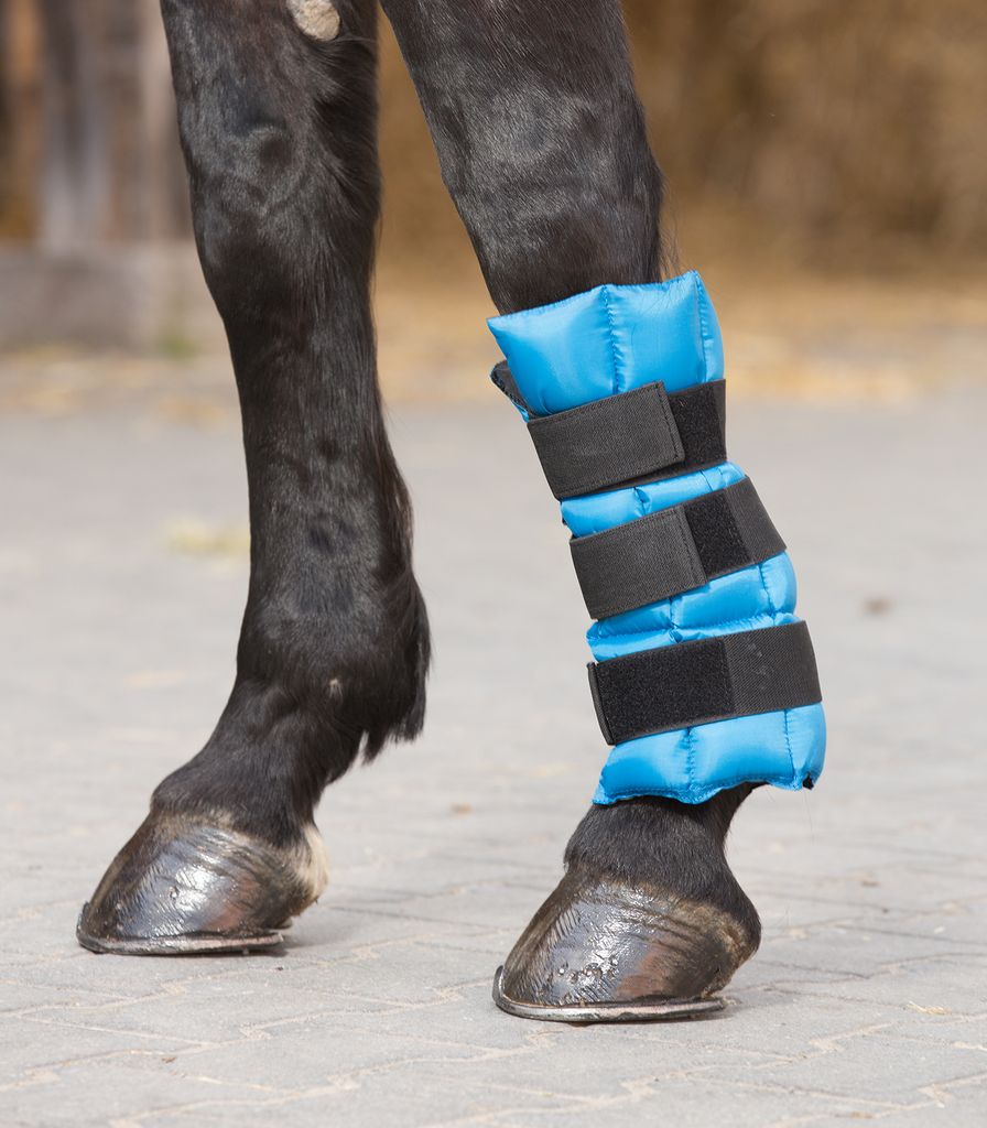 Waldhausen Kühlgamasche für Vorder- und Hinterbeine mit Klettverschluss Ice Boot, Größe:Full