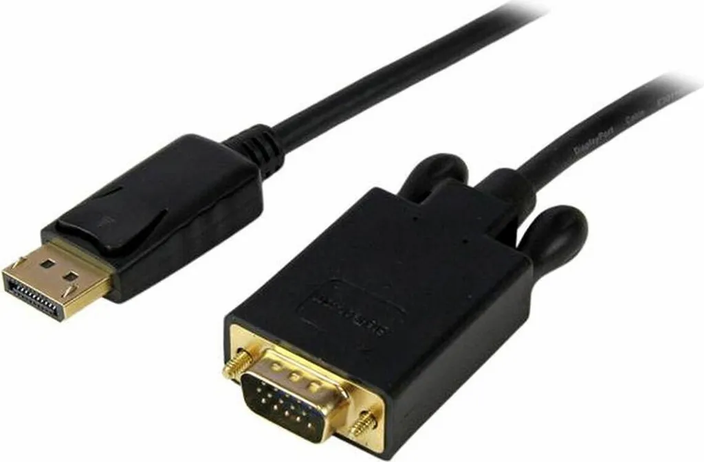 Câble DisplayPort vers VGA 1080p StarTech DP2VGAMM6B - Noir 1,8 m