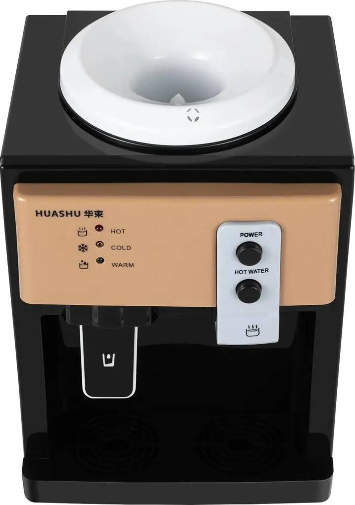 Fontaine d'eau 5 gallons chaud et froid 8-90 °C design compact champagne