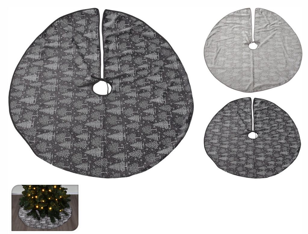 weihnachtsbaummatte 95cm Durchmesser N,N dunkel.