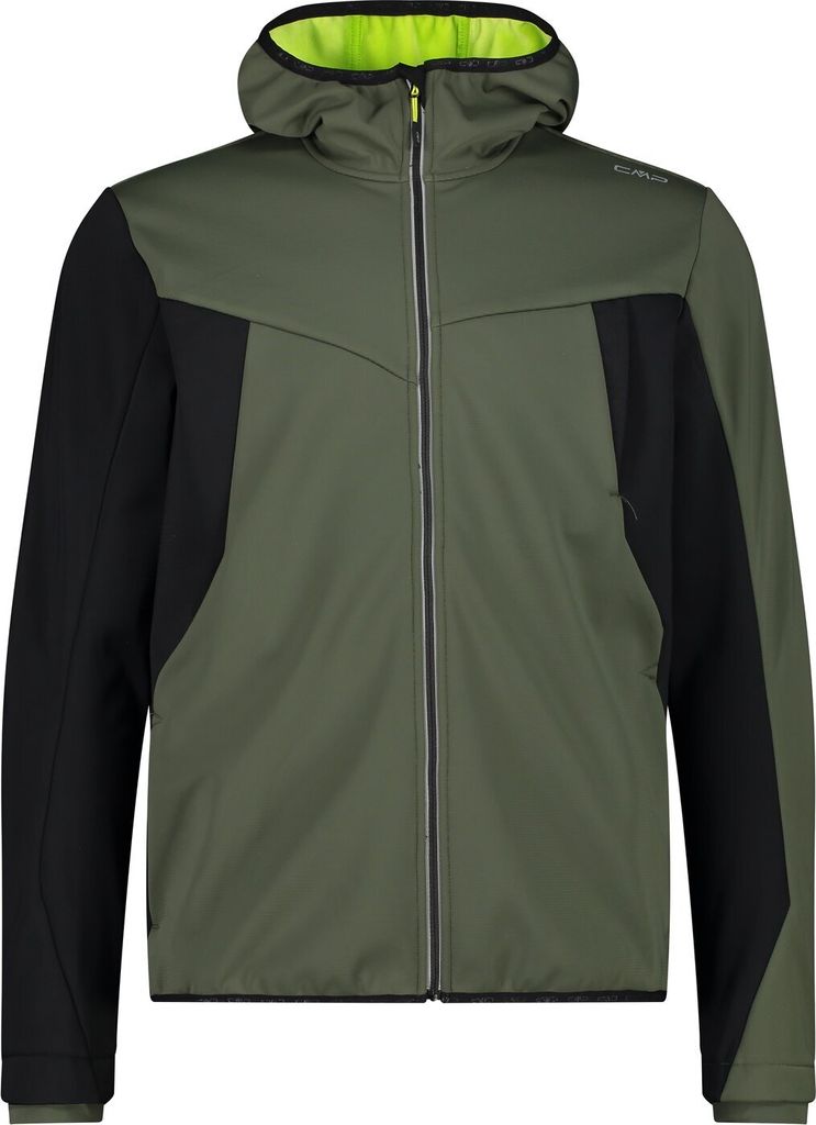 Cmp Man Jacket Fix Hood E319 Oil Green 52
