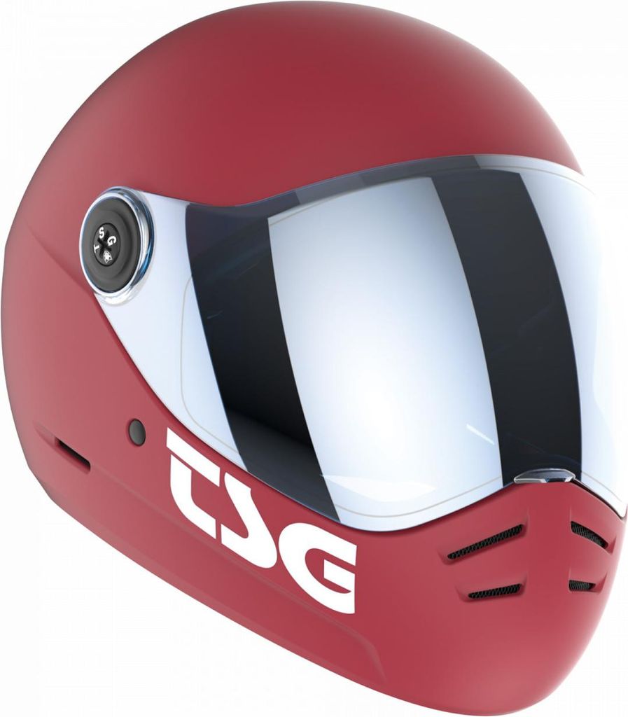Tsg Pass 2.0 Helm Rot S Herren,Damen Rot S