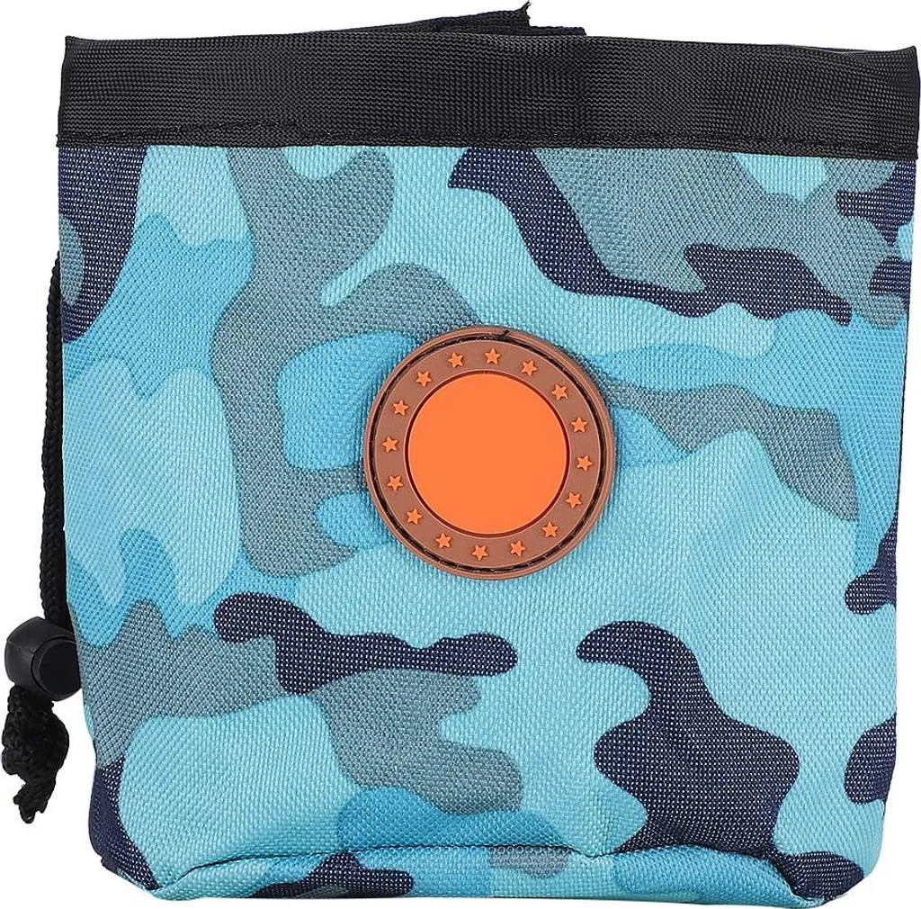 Borsa Passeggiata Cane Blu Mimetico | Accessorio Fashion per Cuccioli