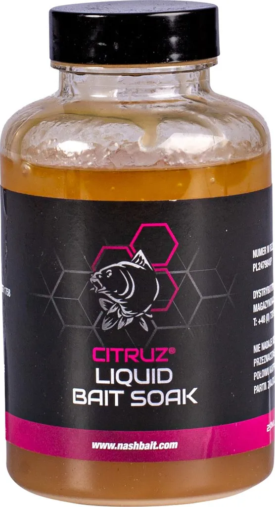 Nash Citruz Cloud Liquid Yellow 100ml : Attractant visuel pour carpes