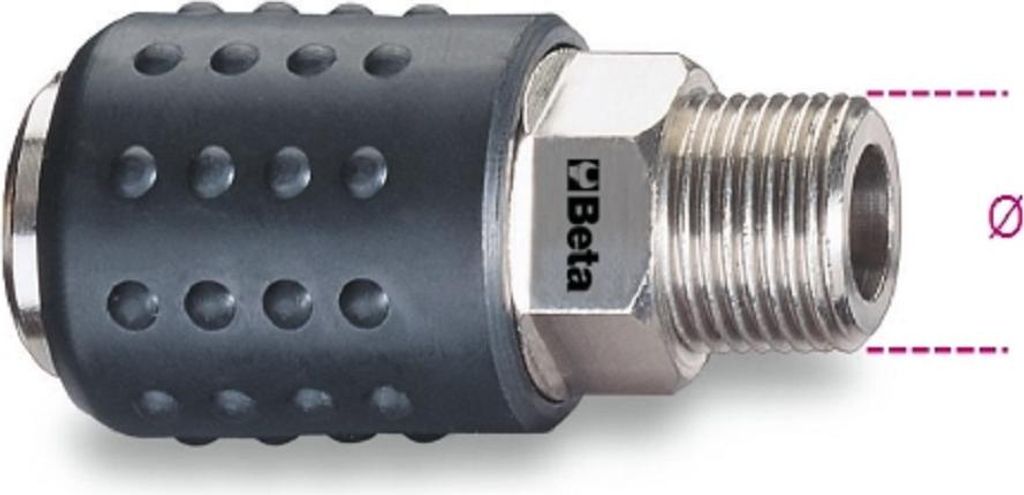 BETA 1/4 Universal Schnellkupplung