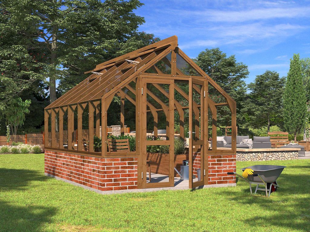 Lähe Premium Gewächshaus Modell Greenline Nr. 5