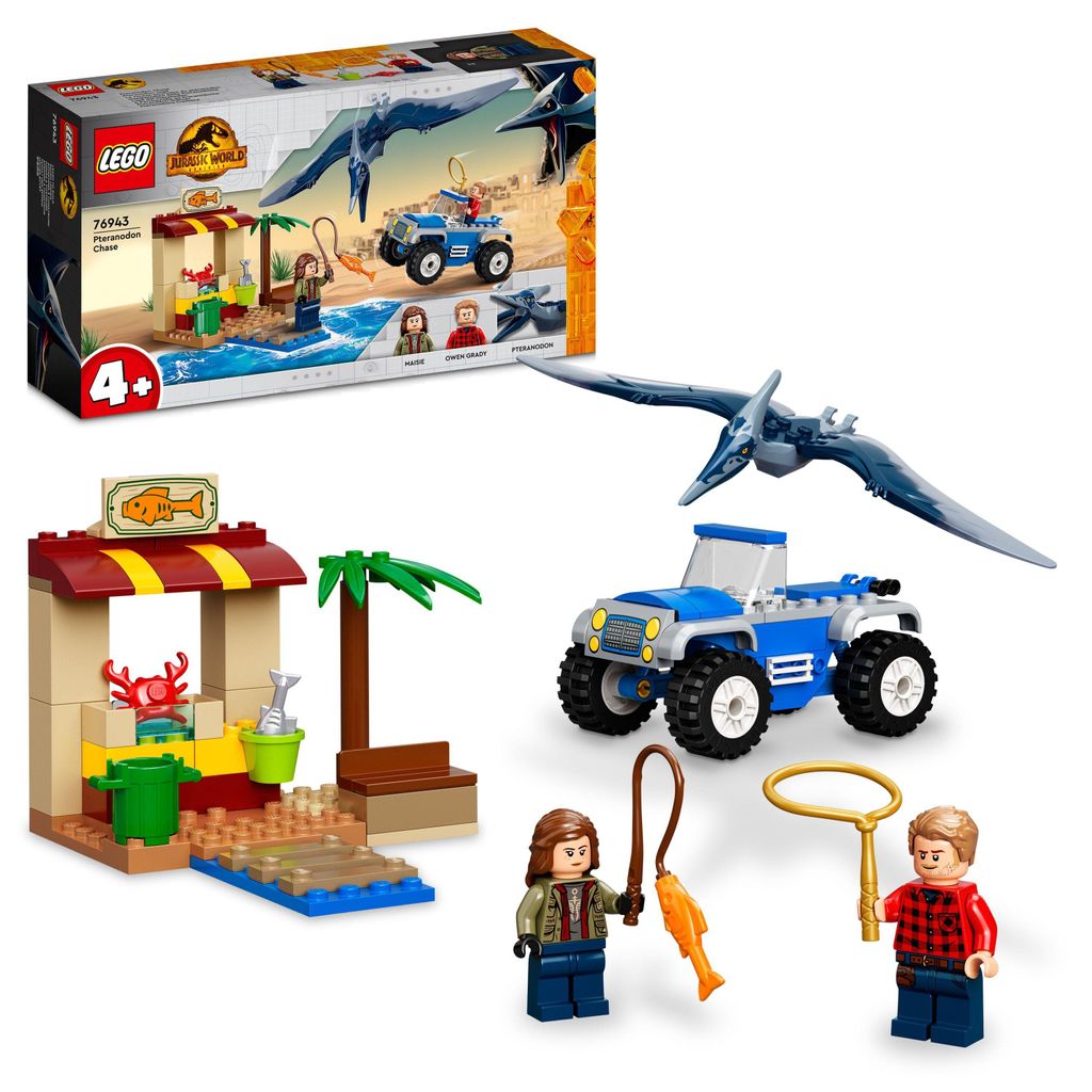 LEGO Jurassic World 76943 - Caccia allo pteranodonte Immagine del prodotto 